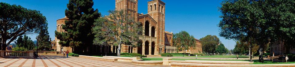 Royce Hall and Dickson Plaza